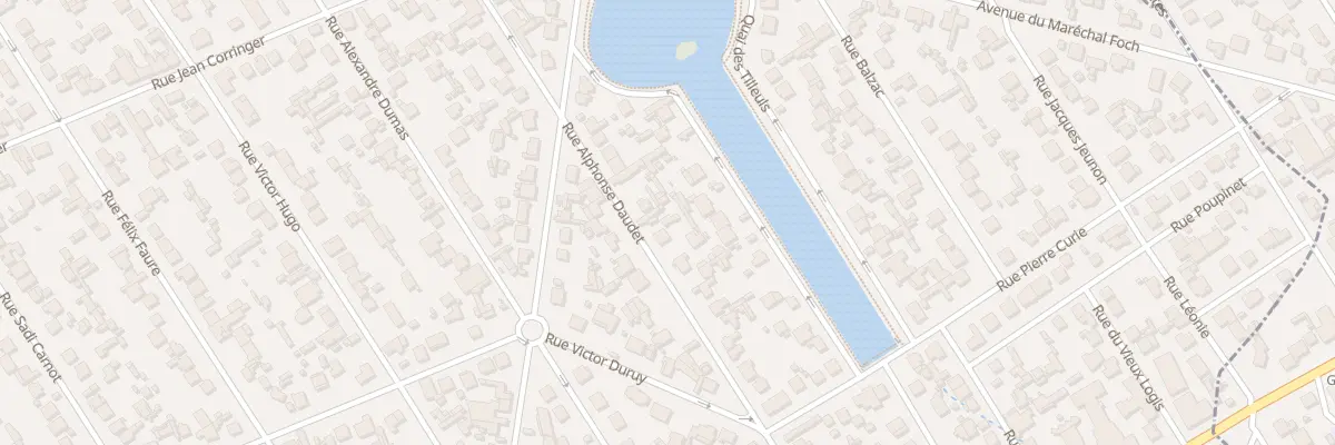 Plan du 43B Rue Alphonse Daudet à Vigneux-sur-Seine
