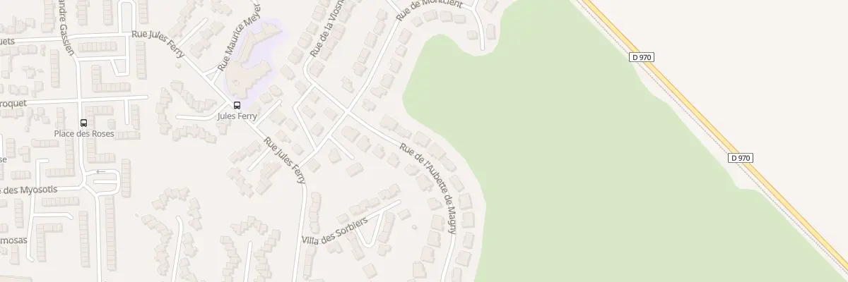 Plan du 5 Rue de l’Aubette de Magny à Gonesse