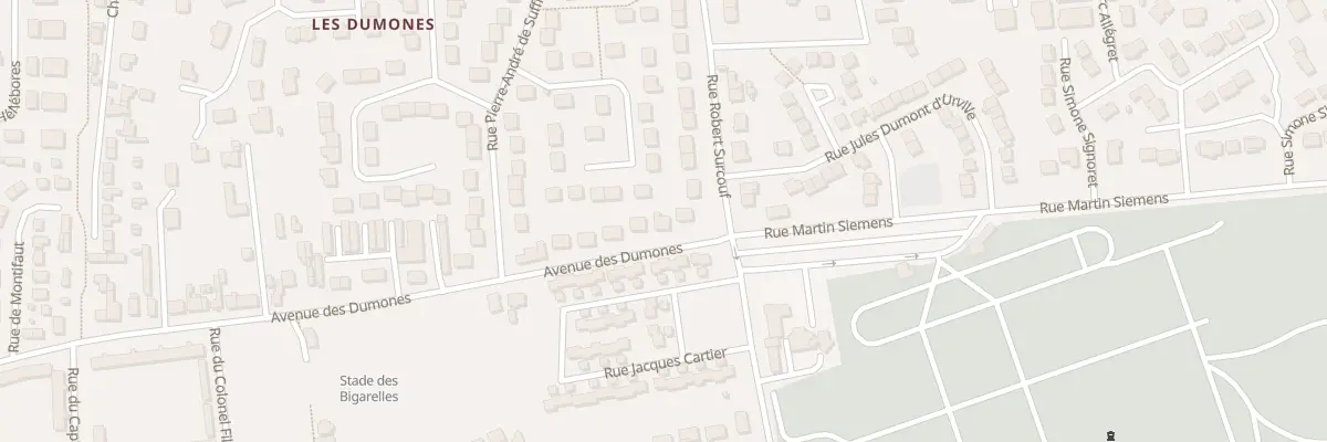 Plan du 69 Av des Dumones à Bourges