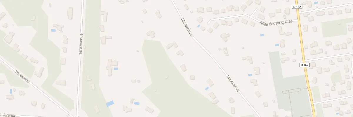 Plan du 15 Av 14eme Avenue à Lamorlaye