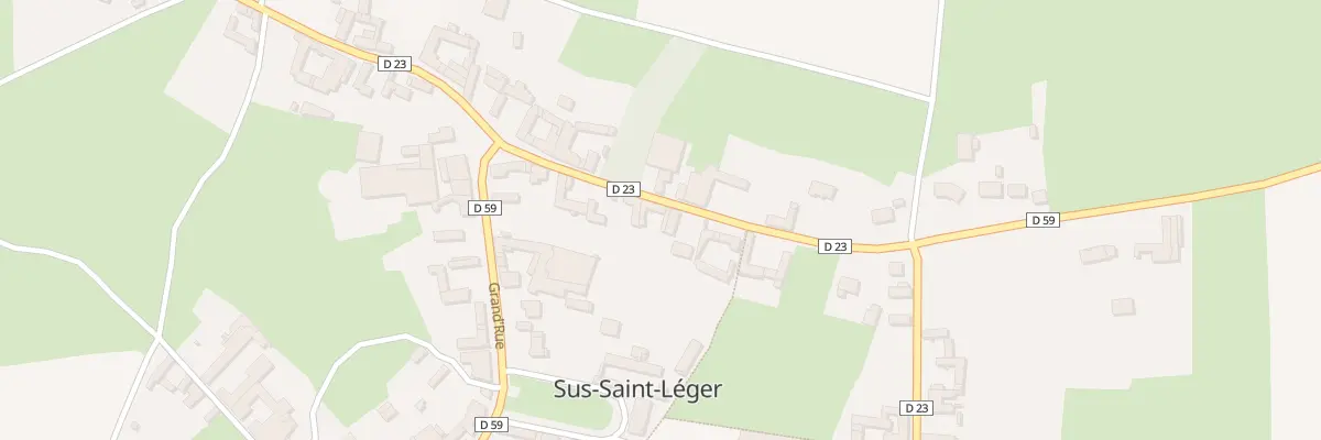 Plan du 162 Rue de la Poste à Sus-Saint-Léger