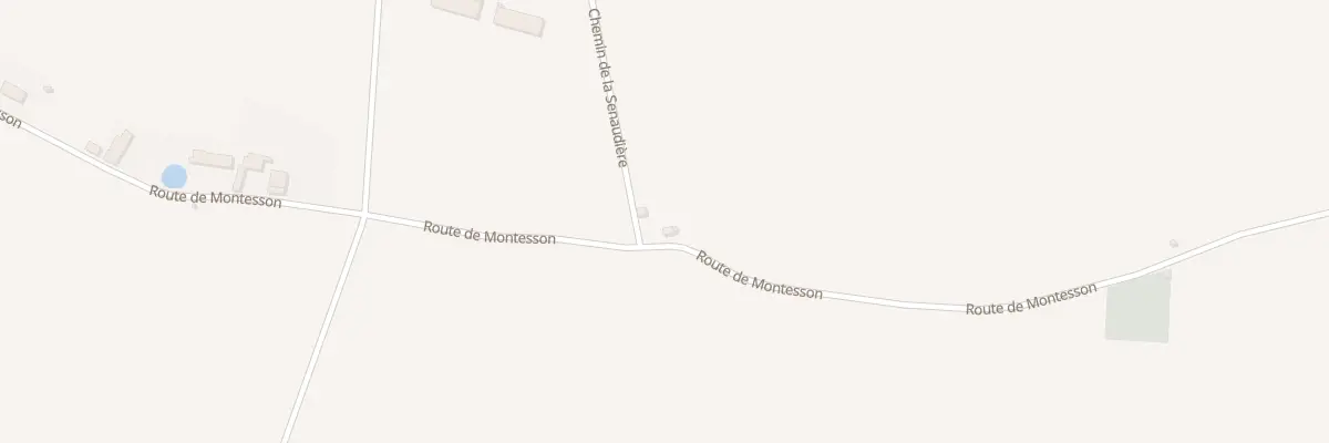 Plan du 2 Che de la Senaudière à Fréville-du-Gâtinais
