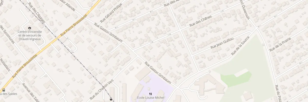 Plan du 4 Rue des Chenes à Vigneux-sur-Seine
