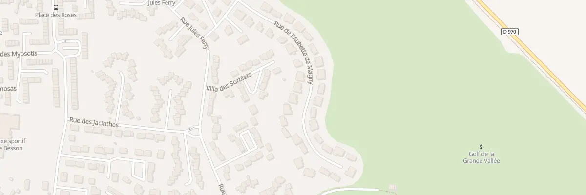 Plan du 20 Rue de l’Aubette de Magny à Gonesse