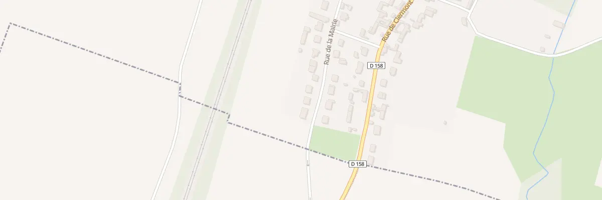 Plan du 38 Rue de la Mairie à Valescourt