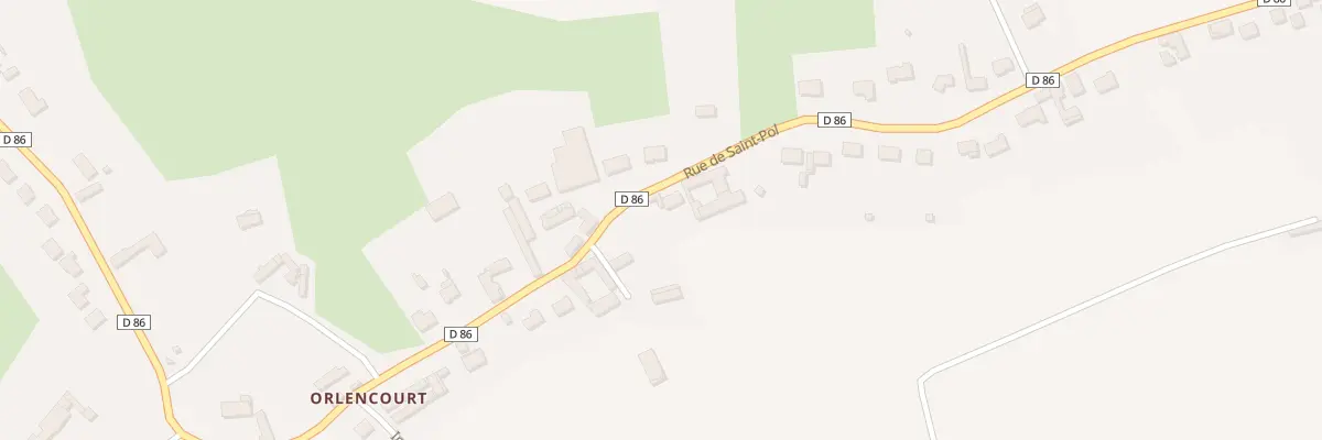 Plan du 557 Rue de Saint Pol à Monchy-Breton