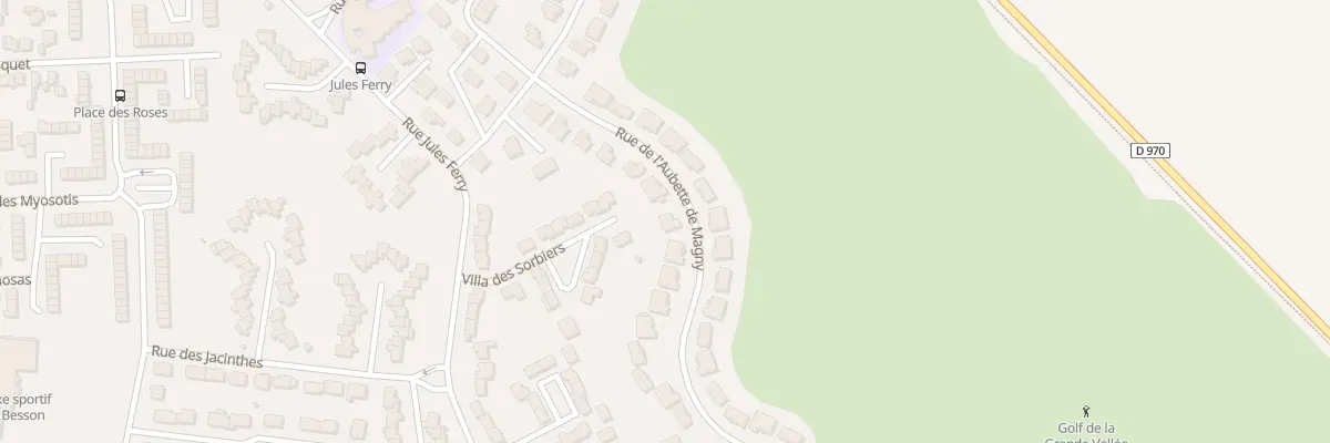 Plan du 14 Rue de l’Aubette de Magny à Gonesse