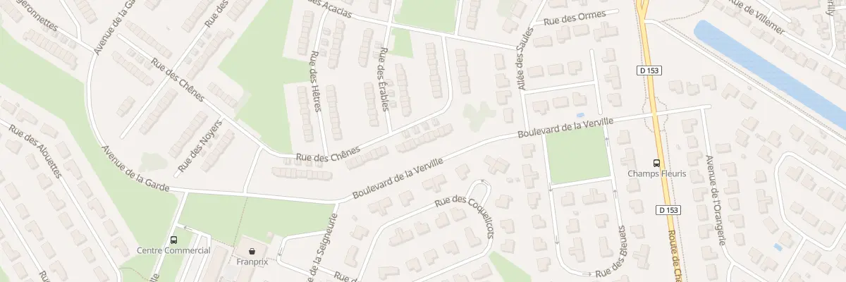 Plan du 27 Rue des Chénes à Mennecy