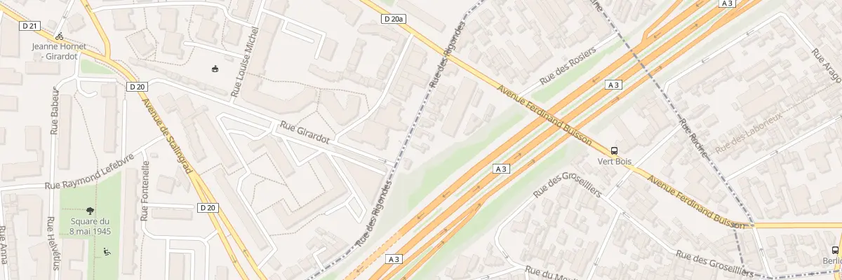Plan du 48 Rue des Rigondes à Montreuil