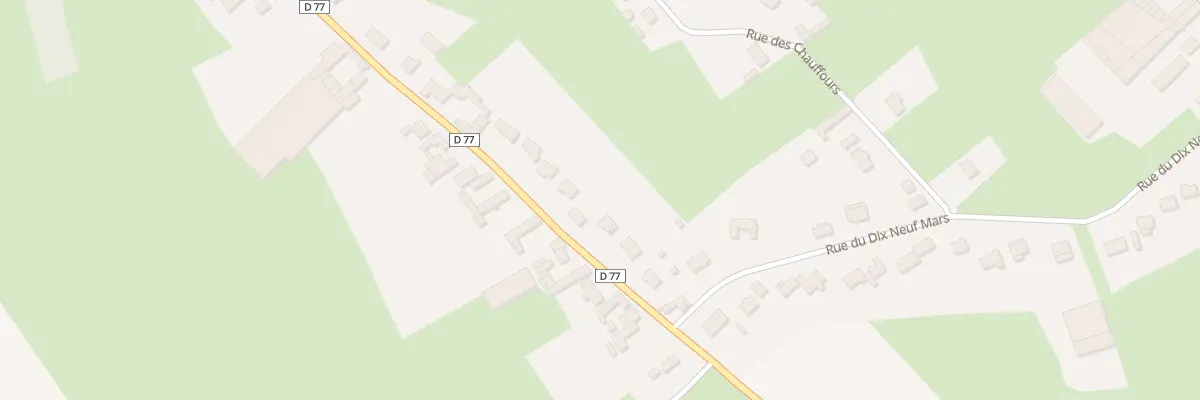 Plan du 37 Rue de Monchy à La Thieuloye
