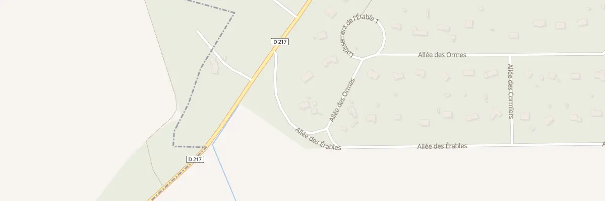 Plan du 13 All des Ormes à Plaimpied-Givaudins