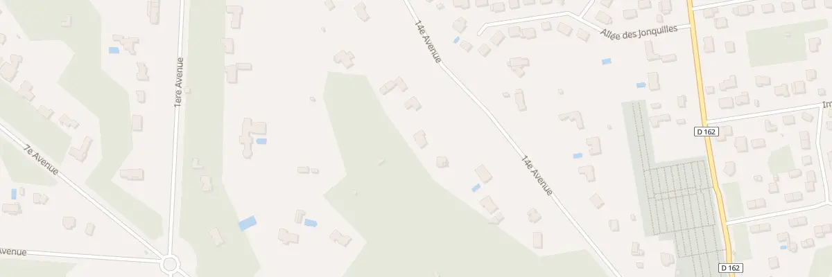 Plan du 11B Av 14eme Avenue à Lamorlaye