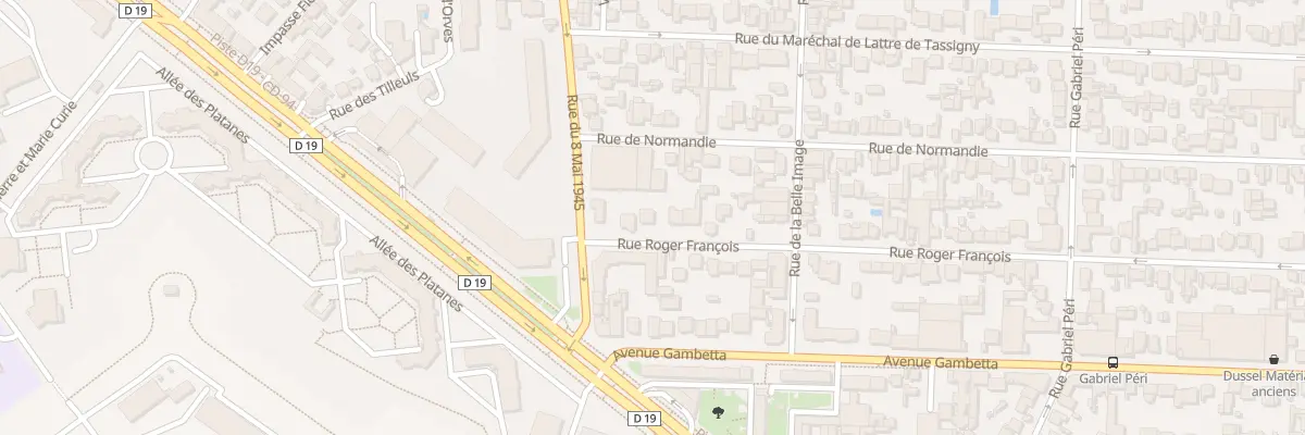 Plan du 3B Rue Roger François à Maisons-Alfort
