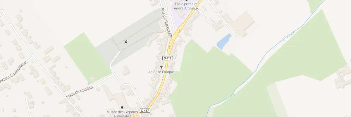 Plan du 48 Rue de Bergues à Esquelbecq