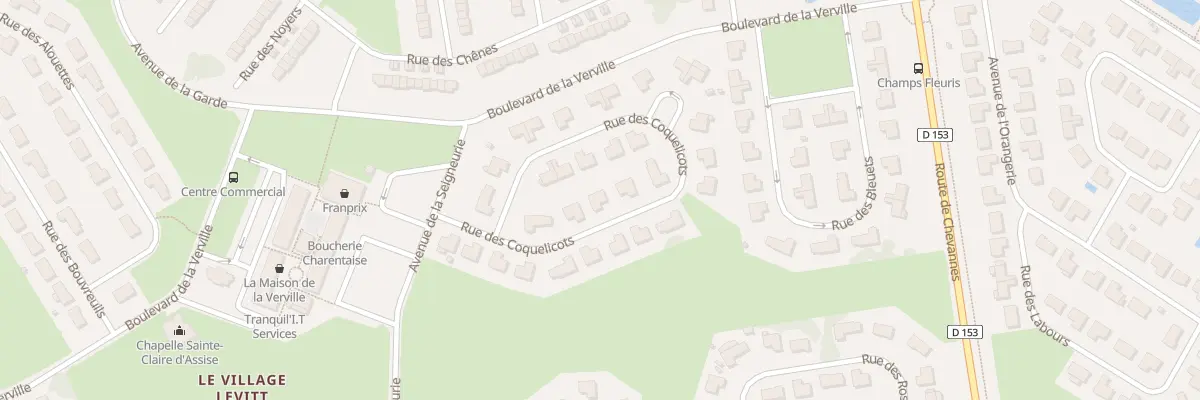 Plan du 5 Rue des Coquelicots à Mennecy