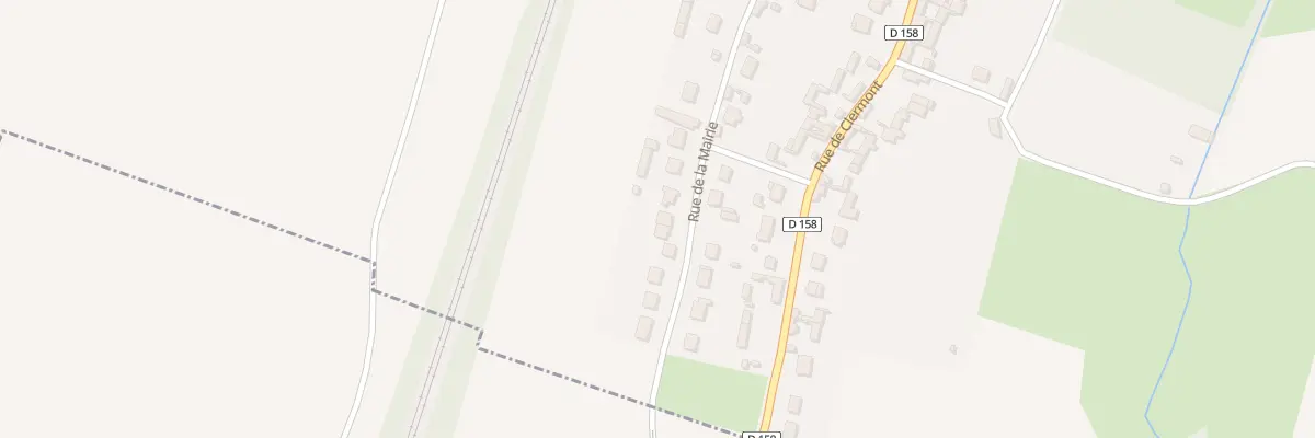 Plan du 30 Rue de la Mairie à Valescourt
