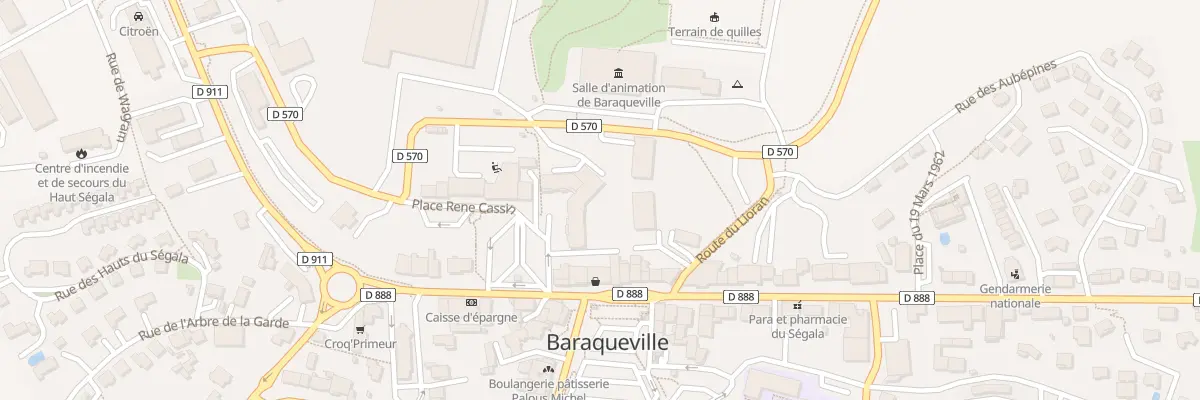 Plan du 50B Pl Rene Cassin à Baraqueville