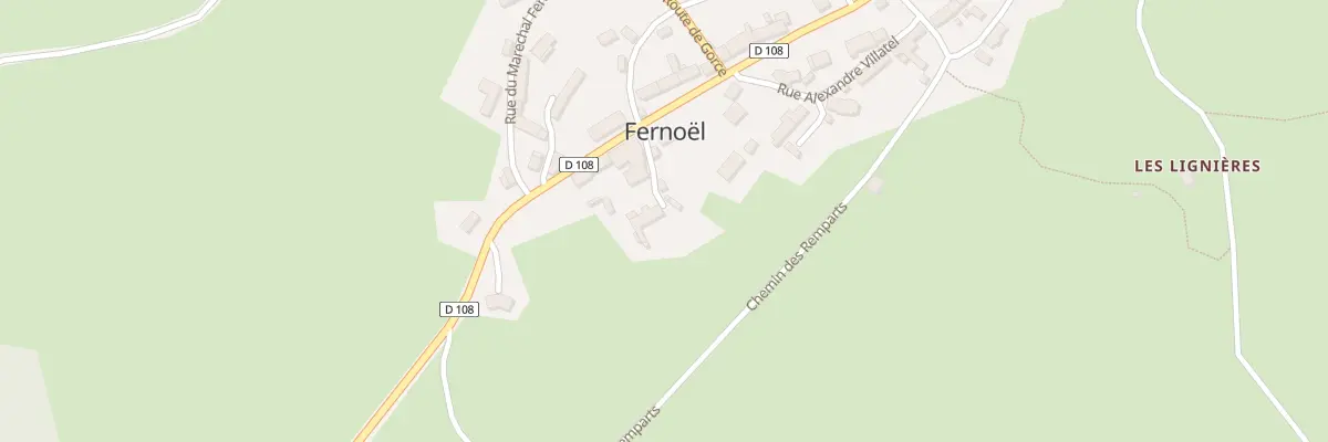 Plan du 5022 Le Bourg à Fernoël