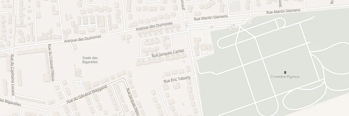 Plan du 64 Rue Jacques Cartier à Bourges