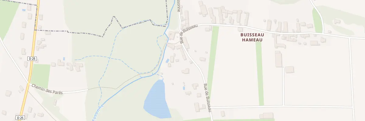Plan du 451 Rue de Buisseau à Briarres-sur-Essonne