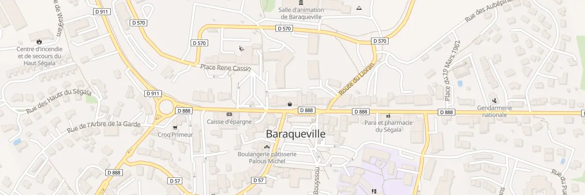 Plan du 44 Imp de la Grange à Baraqueville
