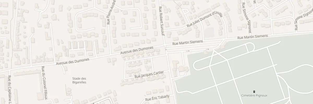 Plan du 4 Rue Jacques Cartier à Bourges