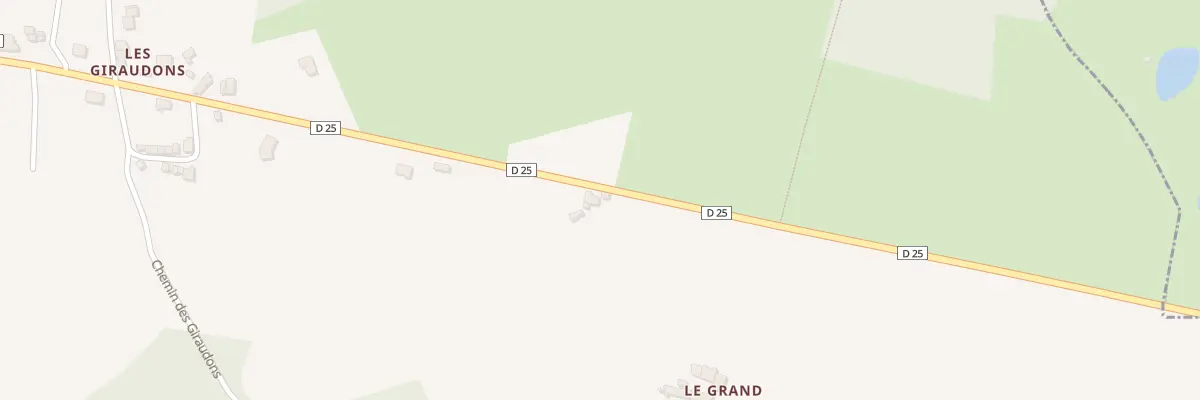 Plan du 191 Le Grand Chemin à Saint-Palais