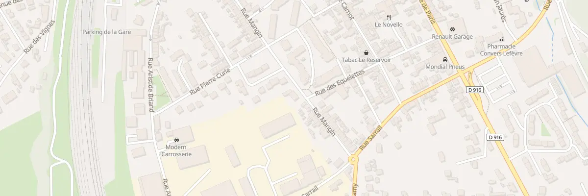 Plan du 62 Rue Mangin à Saint-Just-en-Chaussée