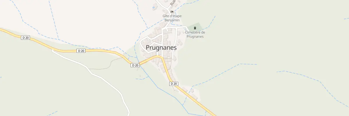 Plan du 22 Le Village à Prugnanes