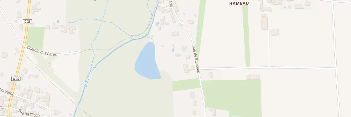 Plan du 335 Rue de Buisseau à Briarres-sur-Essonne