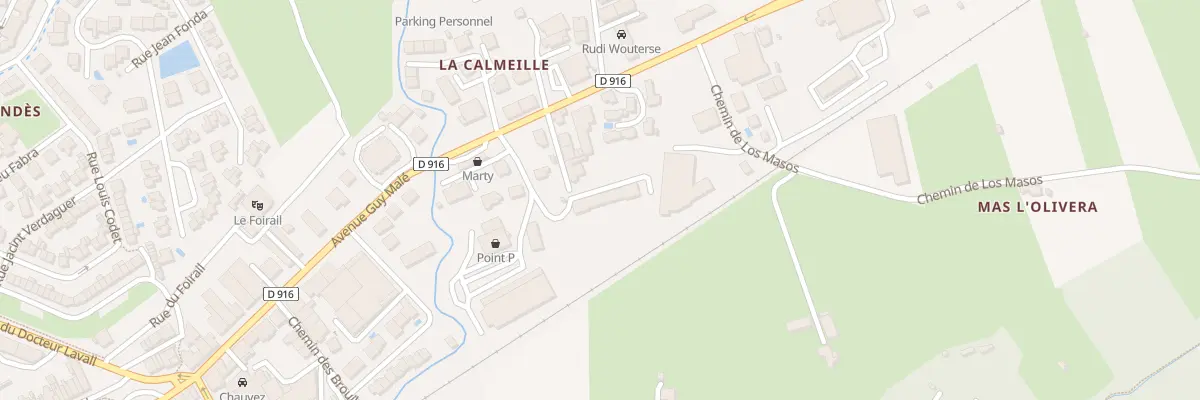 Plan du 9101 Rue de la Calmeille à Prades