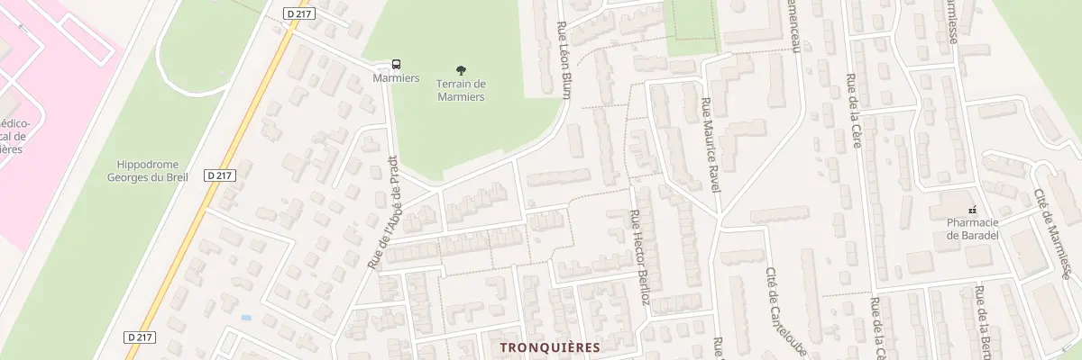 Plan du 28 Rue Léon Blum à Aurillac