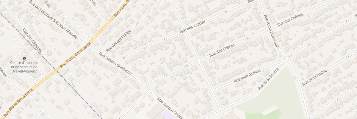 Plan du 13 Rue des Chenes à Vigneux-sur-Seine