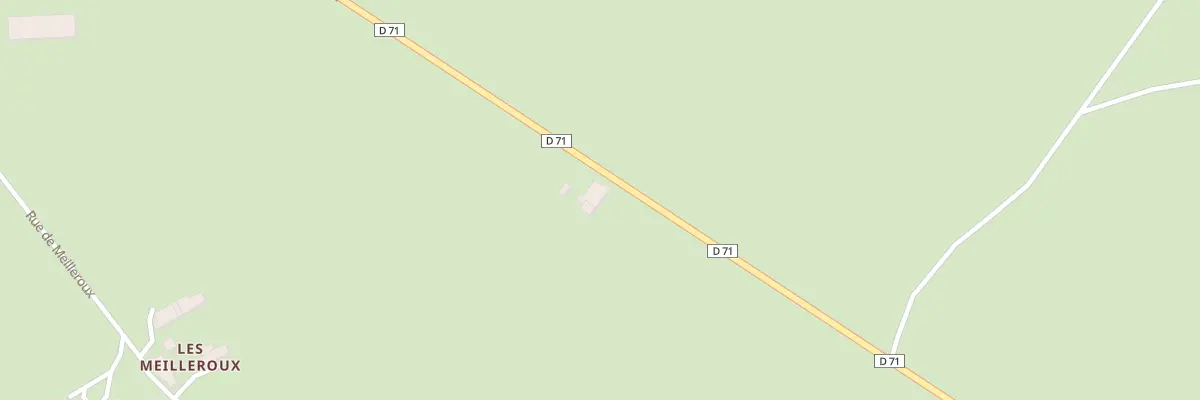 Plan du 10 Rte d’Huriel à Chambérat