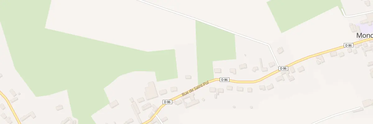 Plan du 508 Rue de Saint Pol à Monchy-Breton