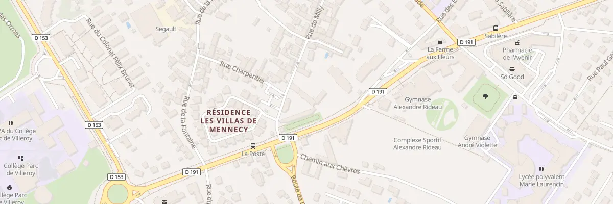 Plan du 29B Rue de Milly à Mennecy
