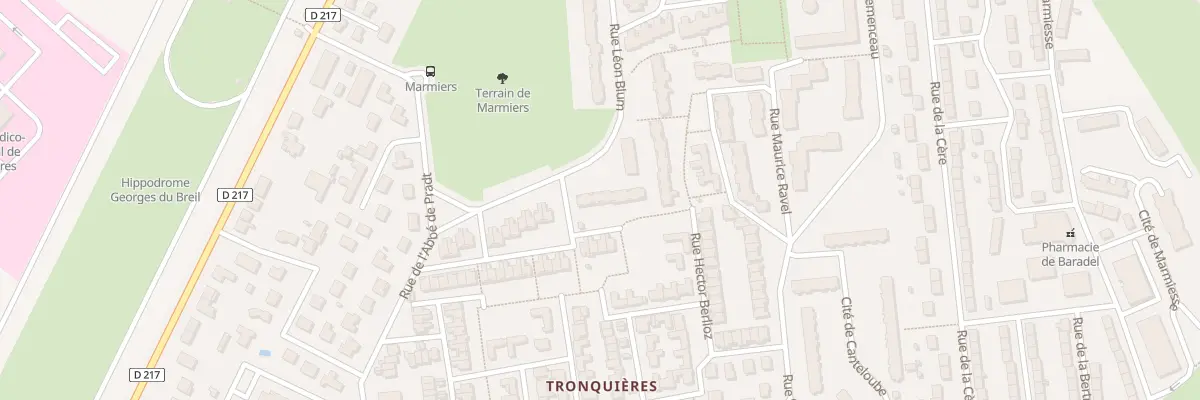 Plan du 30 Rue Léon Blum à Aurillac