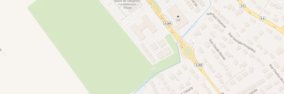 Plan du 1 Rue Robert Henneton à Téteghem-Coudekerque-Village