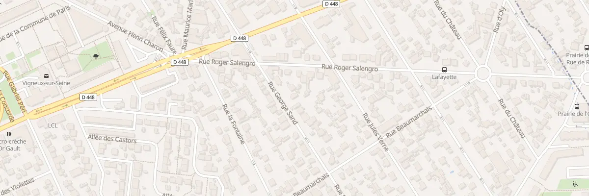Plan du 9 Rue George Sand à Vigneux-sur-Seine