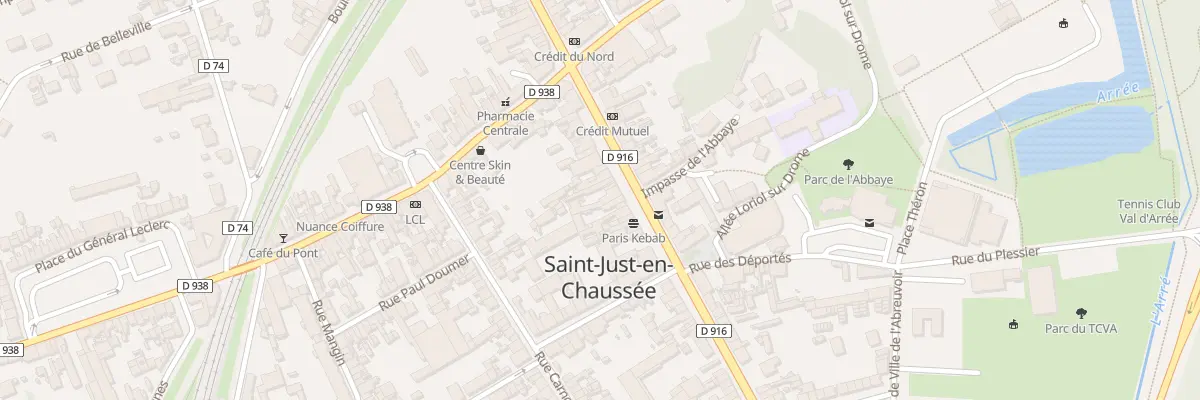 Plan du 26 Rue de Paris à Saint-Just-en-Chaussée