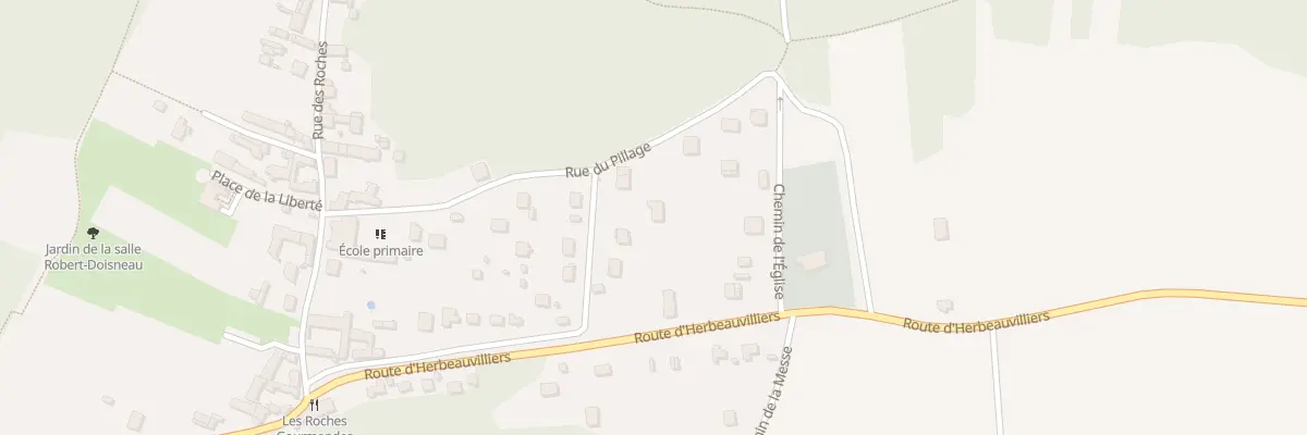 Plan du 11 Rue des Larris à Buthiers