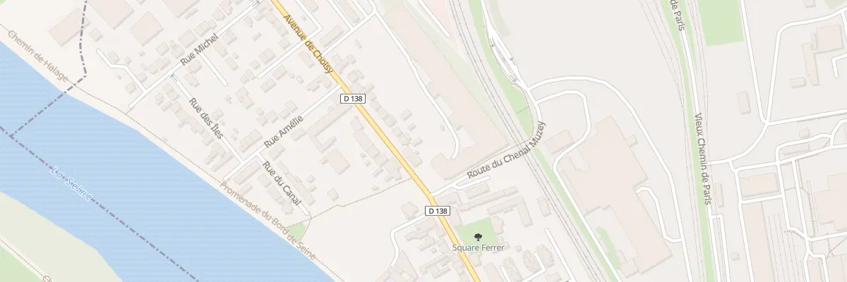 Plan du 44 Av de Choisy à Villeneuve-Saint-Georges