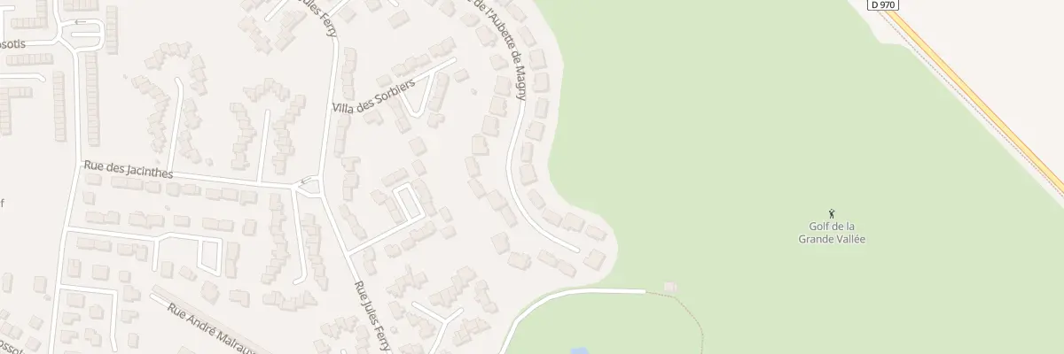 Plan du 23 Rue de l’Aubette de Magny à Gonesse
