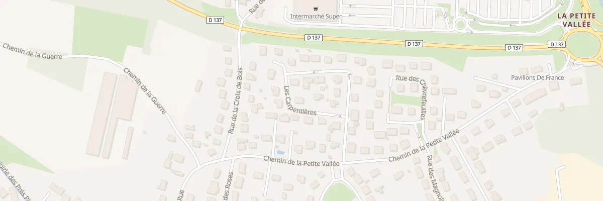 Plan du 29 Lot Les Carpentieres à Cauffry