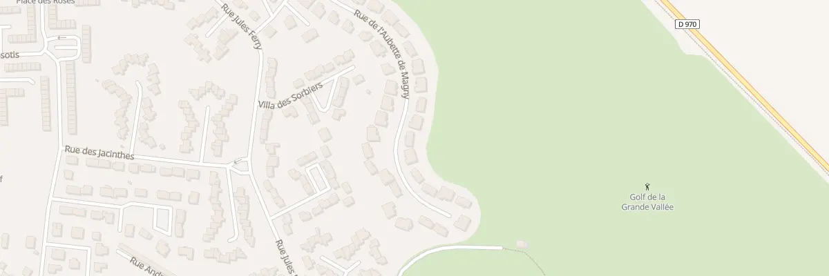 Plan du 21 Rue de l’Aubette de Magny à Gonesse