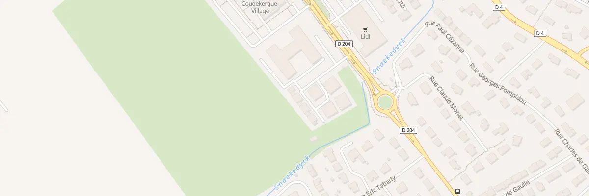 Plan du 3 Rue Robert Henneton à Téteghem-Coudekerque-Village