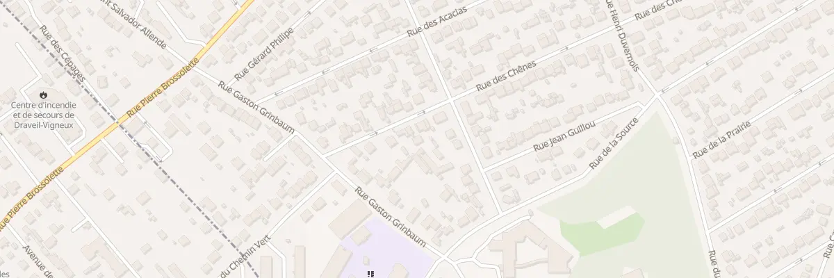 Plan du 10 Rue des Chenes à Vigneux-sur-Seine