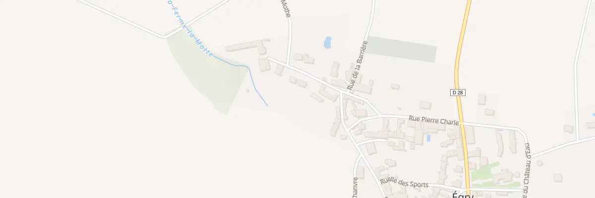 Plan du 3B Rue de la Buizarderie à Égry