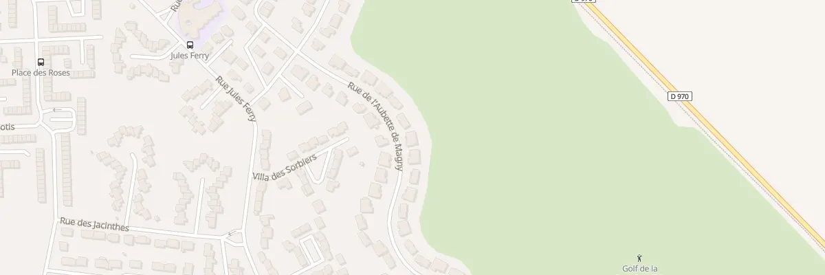 Plan du 13 Rue de l’Aubette de Magny à Gonesse