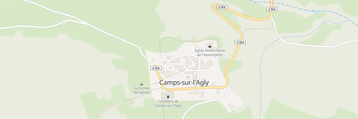 Plan du 14 Le Village à Camps-sur-l’Agly
